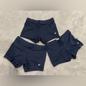 Varsity Spandex Shorts (Navy)